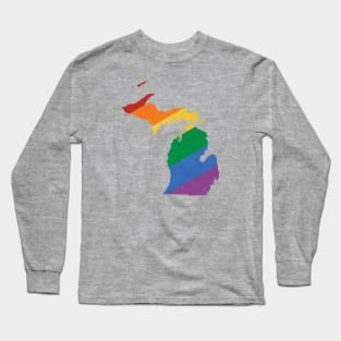 Michigan Pride Long Sleeve T-Shirt